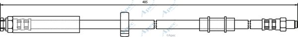 APEC BRAKING Тормозной шланг HOS3188